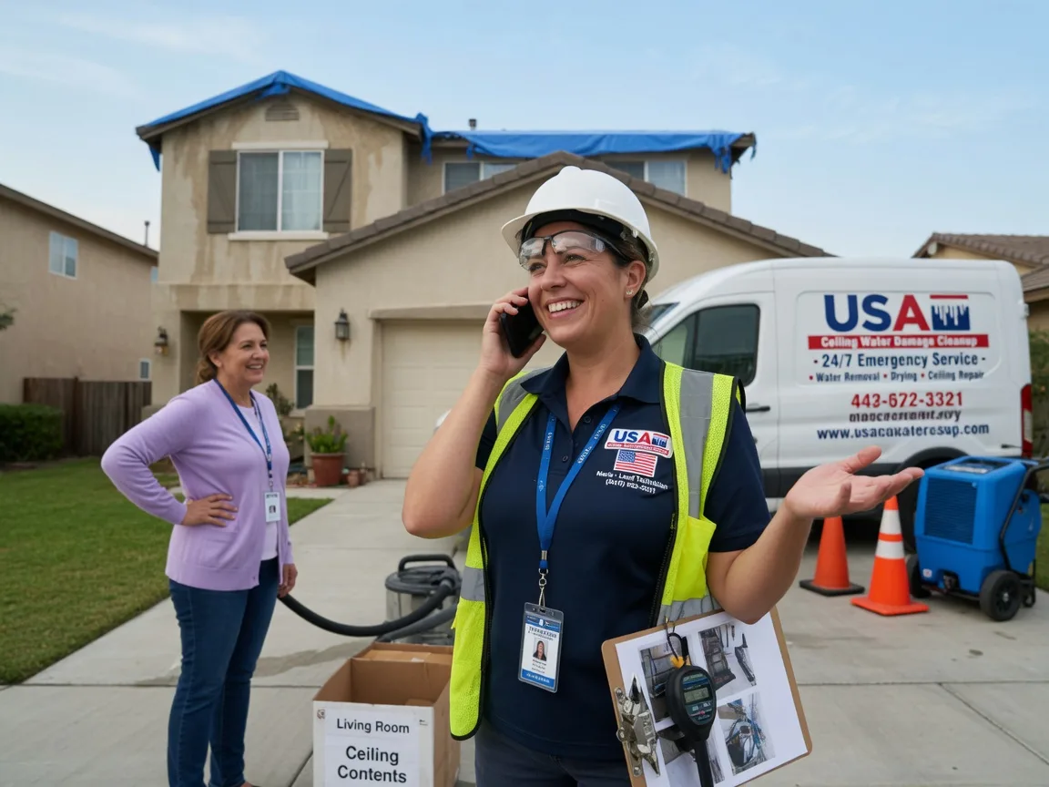 Ceiling Water Damage Restoration Kingston, OK FAQs